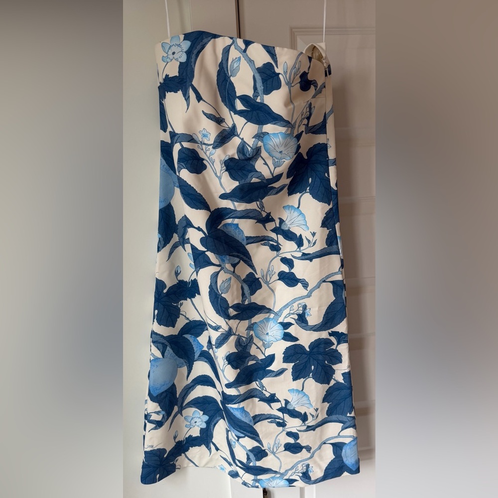Tuckernuck Blue and White Floral dress
